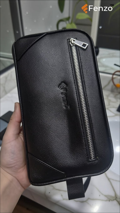 Premium Travel Organizer – Magnetic & Zipper Side Chamber